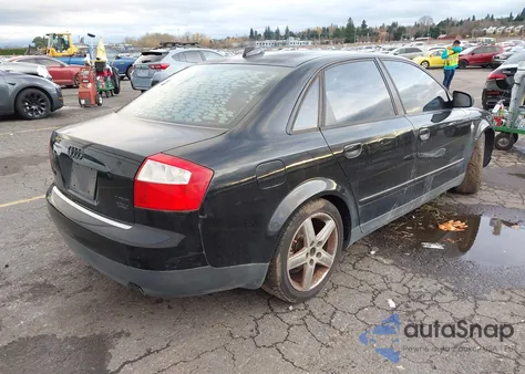 2004 Audi A4 1.8T from USA, damaged, VIN WAULC68E54A010432